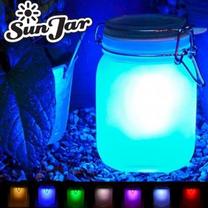 Solar Powered, Seven Colour Sun Jar!