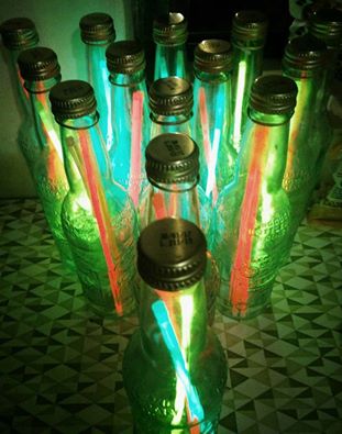 Bottle Lamps